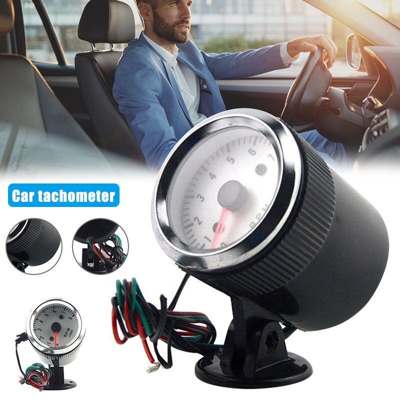 Mintice 2 52mm Oliedrukmeter Auto Motor Digitaal Rood LED Licht Olie Drukmeter Elektrische Oliepersmeter Gauge Universeel