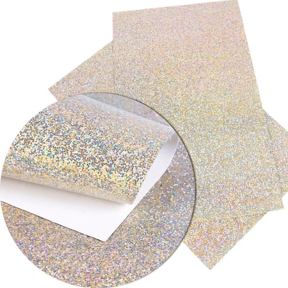 30*140cm ensfarvede glitter syntetiske læder stofark, diy håndlavede materialer til fremstilling af pung øreringe  ,1 yc 7826: 1054204065