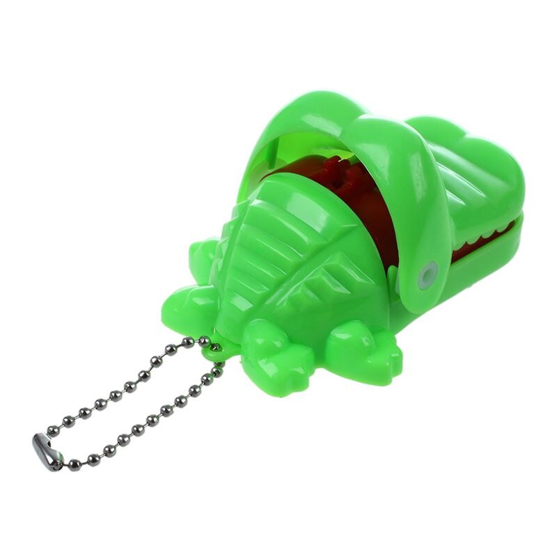 jouet Crocodile dentiste morsure avec porte-clés vert