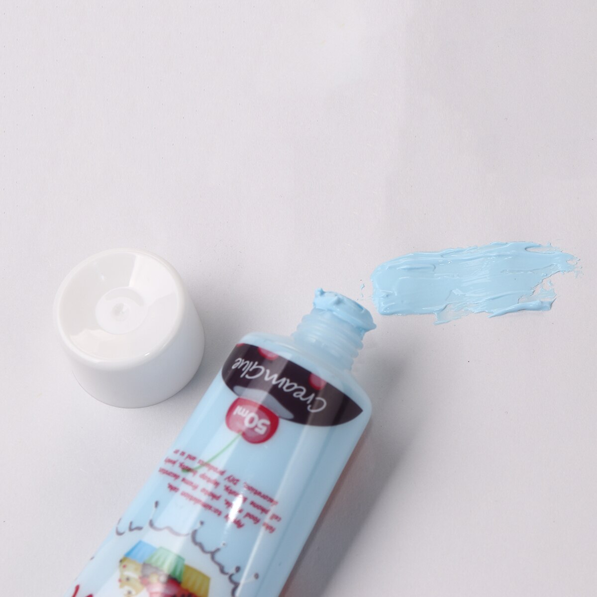 (inklusive flydende )(50ml)  gennemsigtige plastskal guld krystal epoxy special creme lim ca. 11.3 x 4.6cm-1 pc: 11