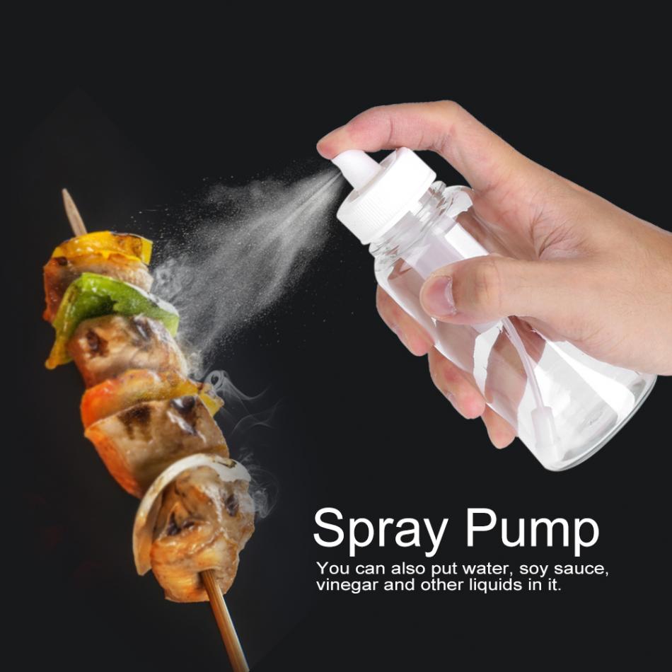 Cozinha azeite vinagre squeeze spray garrafa churrasco tempero molho garrafa conveniente cozinhar tempero suprimentos ferramenta para churrasco