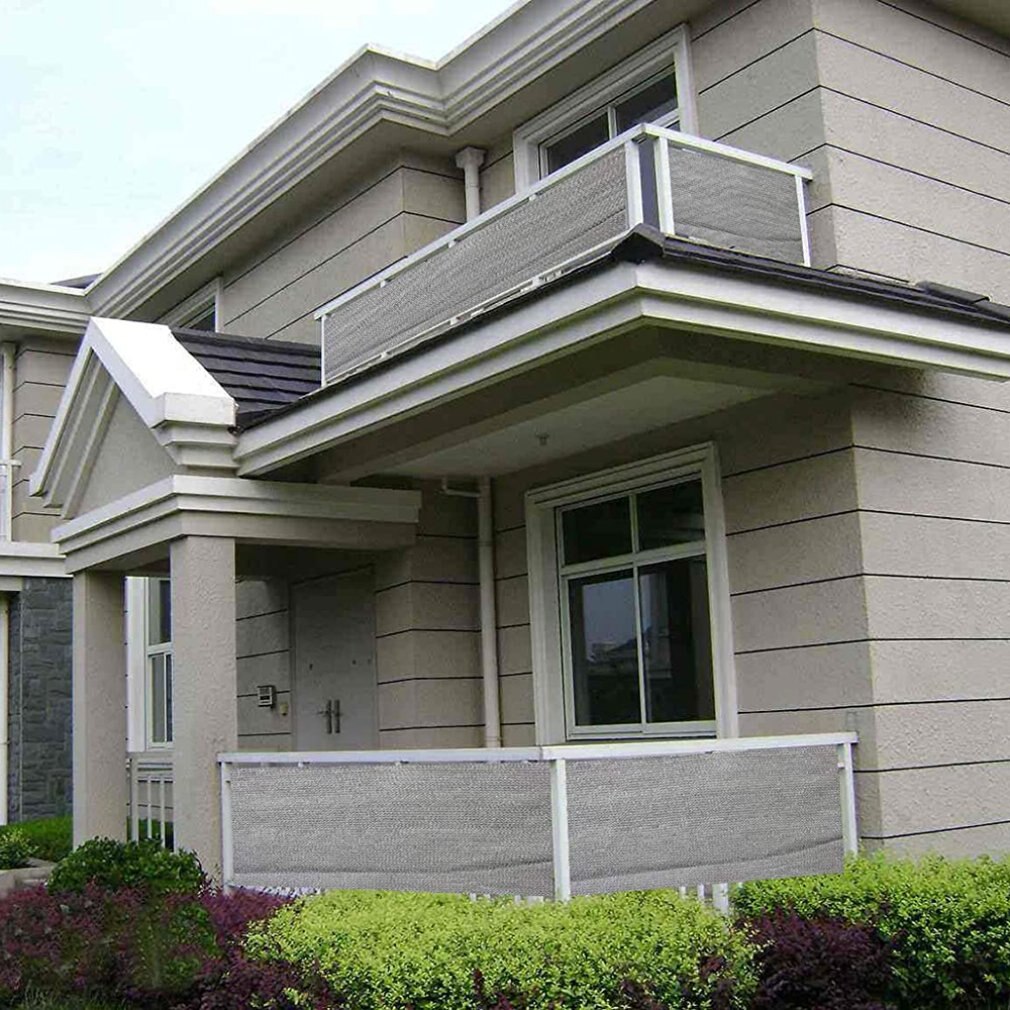 Balcony Wind Shield UV Protection Shade Cloth Privacy Screen Cover Netting Terrace Canopy Sail Beautiful Sun Shade Nets