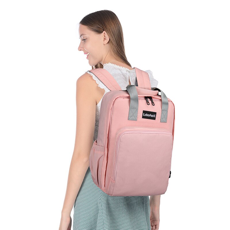Novo estilo saco de fraldas mochila multi-funcional versitile moda mãe e bebê mochila casual vida diária saco de mamãe