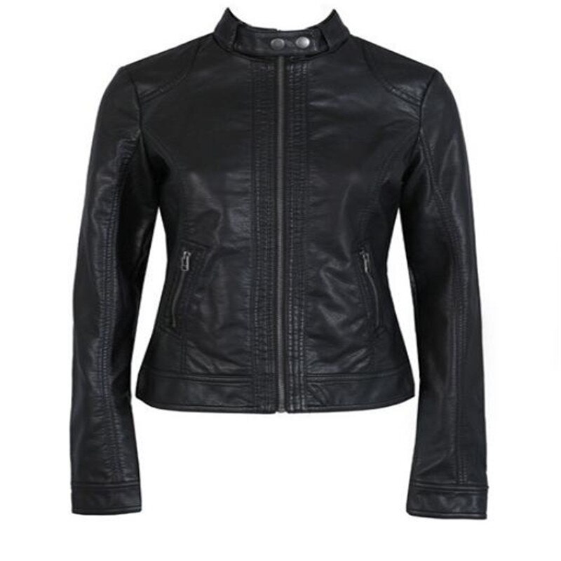 Veste en cuir PU femme femme, européenne, Pimkie nettoyage simple en cuir PU