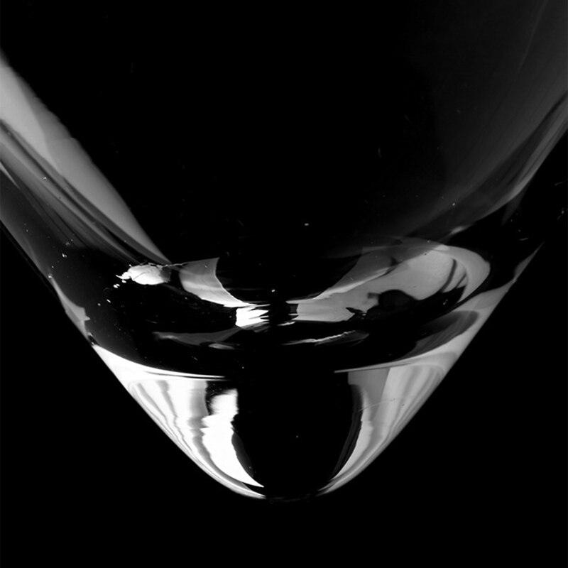 Molecular Mixology Interlayer Triangle Cocktail Iced Crystal Wine Glass Cone Mar