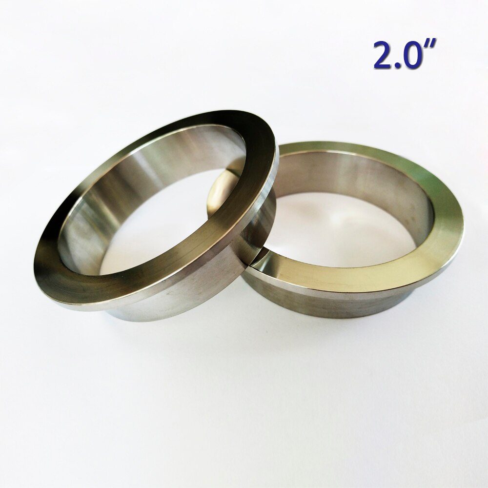 Serre-joint, 1.5-5.0 ", 304 v, acier inoxydable, tube d'échappement à bride plate, v bnad, uniquement: 2.0