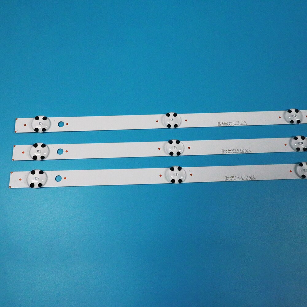 83cm led strip 7 led for  lg 43 uk 6300 plb 43 uh 603v 43 uj 634v 43 lj 61_ fhd_l  lc43490059a lc43490058a innotek 17y 43 inch_a  lc43490074a