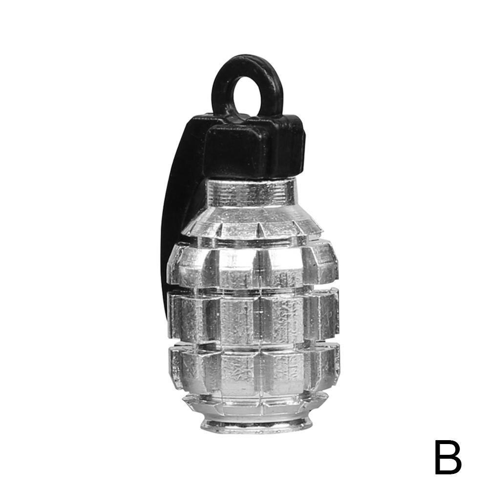 5 färger ventilkåpa cykel munskydd mtb cykel täckt dammstång luftventil dra åt tillbehör cykel mun fälgar  x5 l 4: Silver-