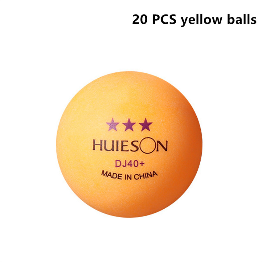 3 estrellas 20 ~ 100 Uds ABS 40 + Material pelotas de tenis de mesa pelotas de Ping Pong profesionales pelotas de entrenamiento: Morado