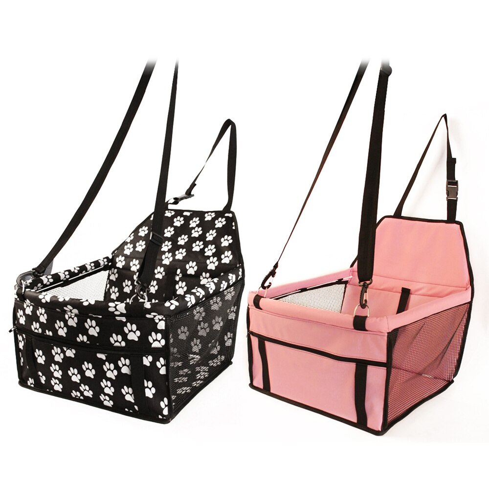 Honden autostoel tas waterdichte mand veiligheid reis mesh hangende tassen hondenstoel tas mand auto accessoires