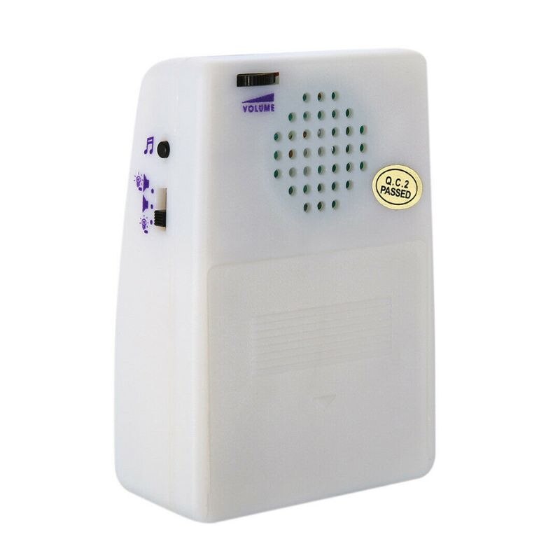 Timbre inalámbrico con luz de 7 colores para el hogar, timbre de puerta inalámbrico con Flash cambiable, con sonido sordos y con discapacidad auditiva, multifunción,