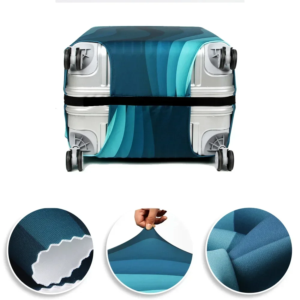 Travel Suitcase Protective Cover Luggage Protective Cover Cute Printing Suitable for 18-28 Inch Suitcases