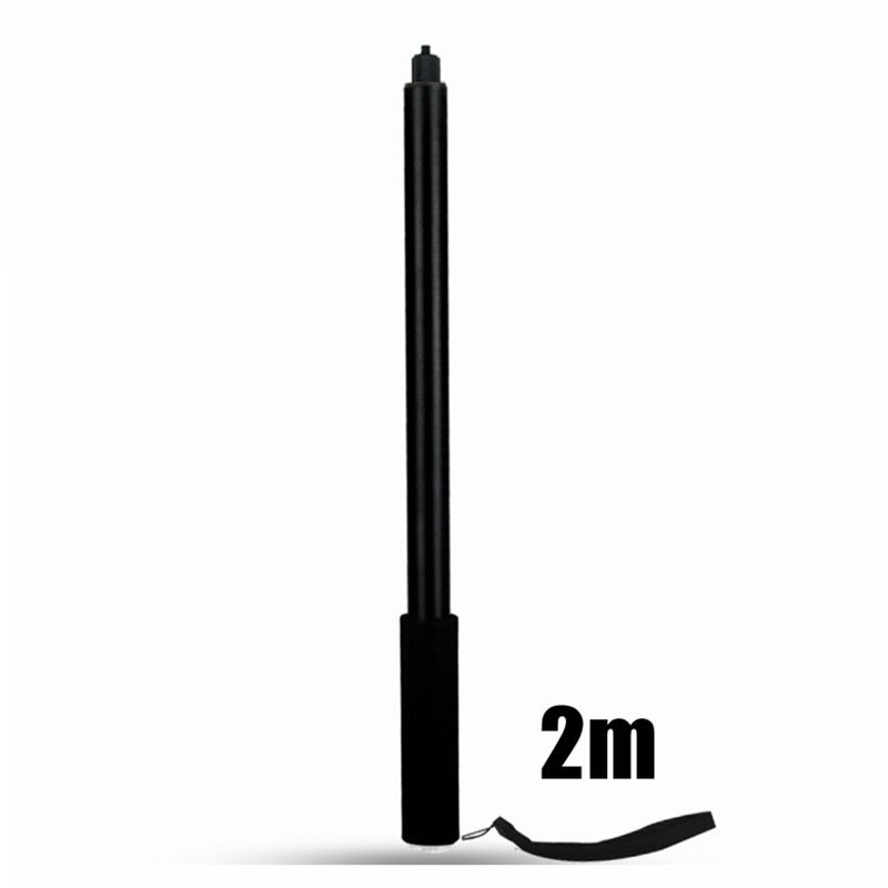 2m skalbara bullet time roterbar selfiestick osynlig för insta 360 one r/x/evo monopod för gopro hero 9 8 7 6 5 tillbehör