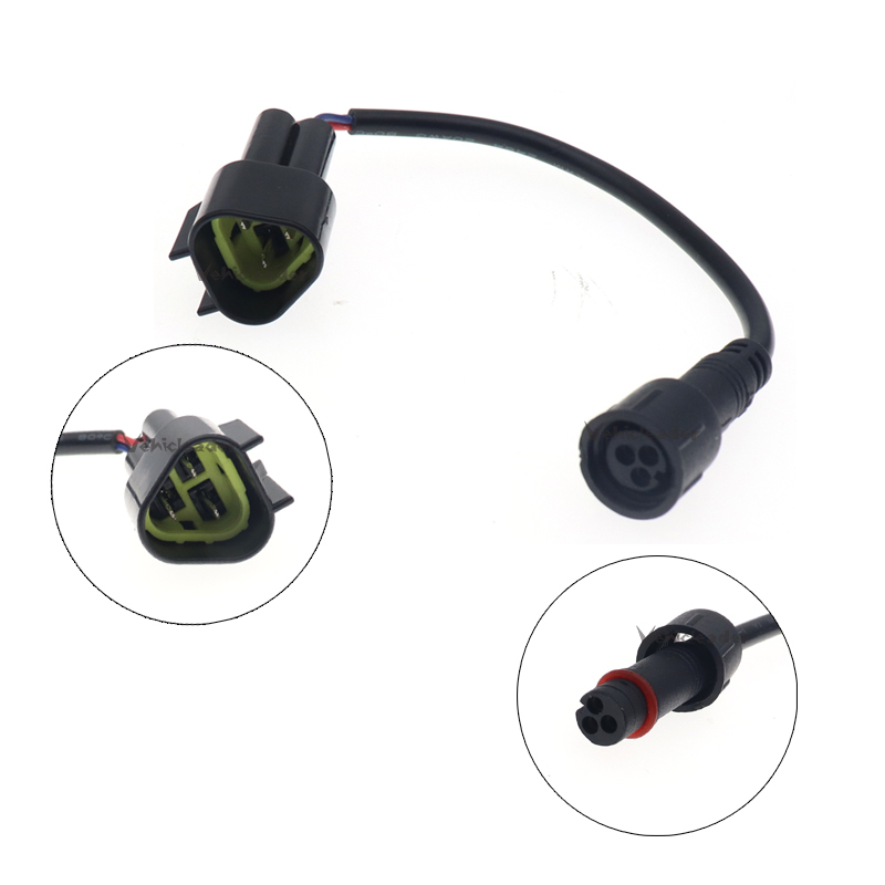 Calefacción estacionaria para motores diésel, calentador de aire de 12V/24V con interruptor de pantalla LCD y 4 botones, mando a distancia, Kit de Control: Wire Harnes A