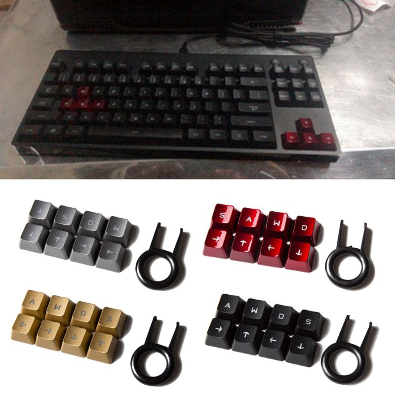Capuchons de touches WASD et Arrow, pour clavier mécanique logitech G910 G810 G310 romer-g Switch B3K