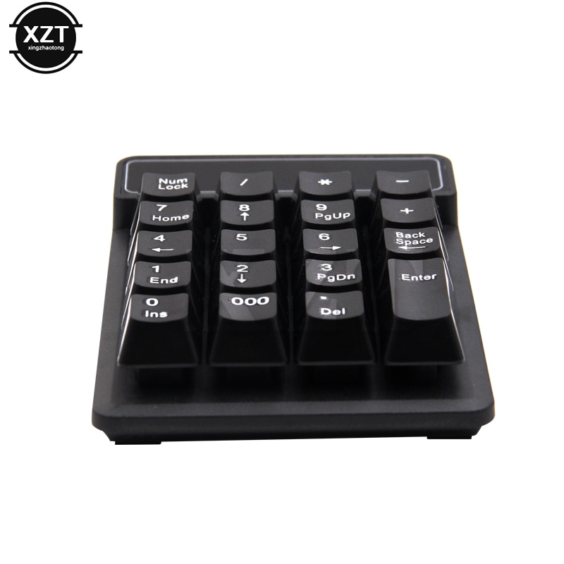USB Mechanical Wireless numeric keypad Keyboard 19 Keys Mini number keycaps Numpad Keyboard For iMac/MacBook Air/Pro Laptop