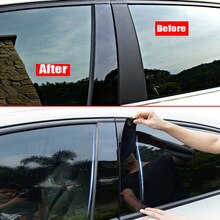 Window Pillar Cover Zwart Effect Voor Toyota Corolla Spiegel
