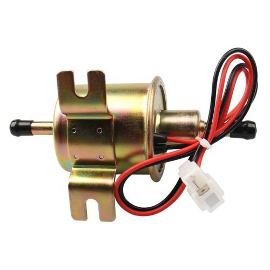 Carburetor Fuel Pump 12V Electric Low Pressure Bolt Fixing Wire Diesel Petrol HEP-02A For Car Fuel Supply System Motorcycle