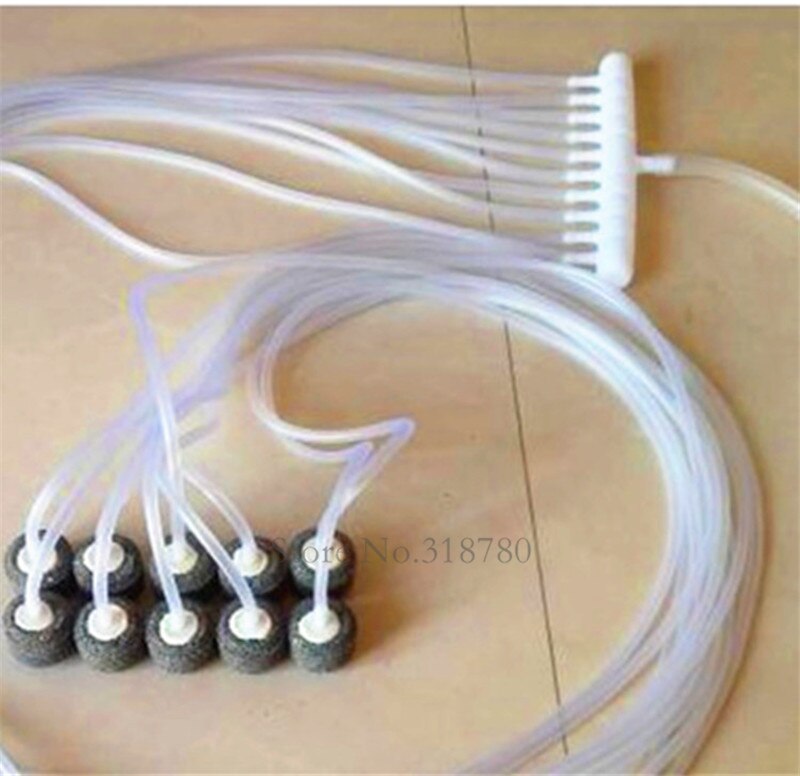 4 6 8 10 12 16 20 Way Plastic Aquarium Air Splitter Air Flow Divider Control Valve Fish Tank Air Pump Accessories