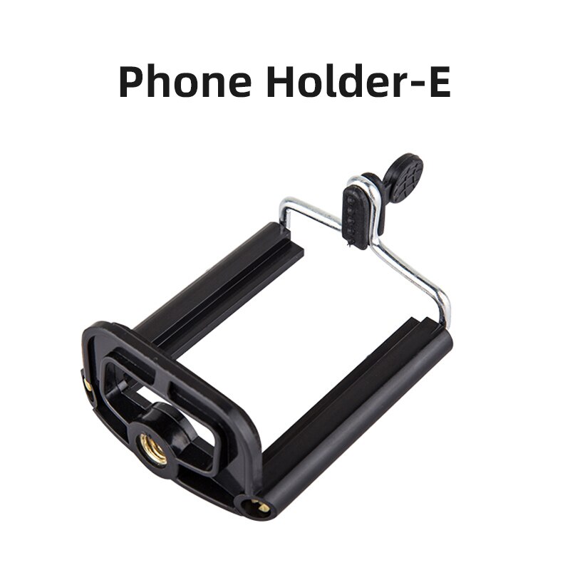 Universal Tripod Accessory Mount Gopro Adapter Cell Phone Holder Clip Shoe Bluetooth with 1/4 Screw: Phone-E