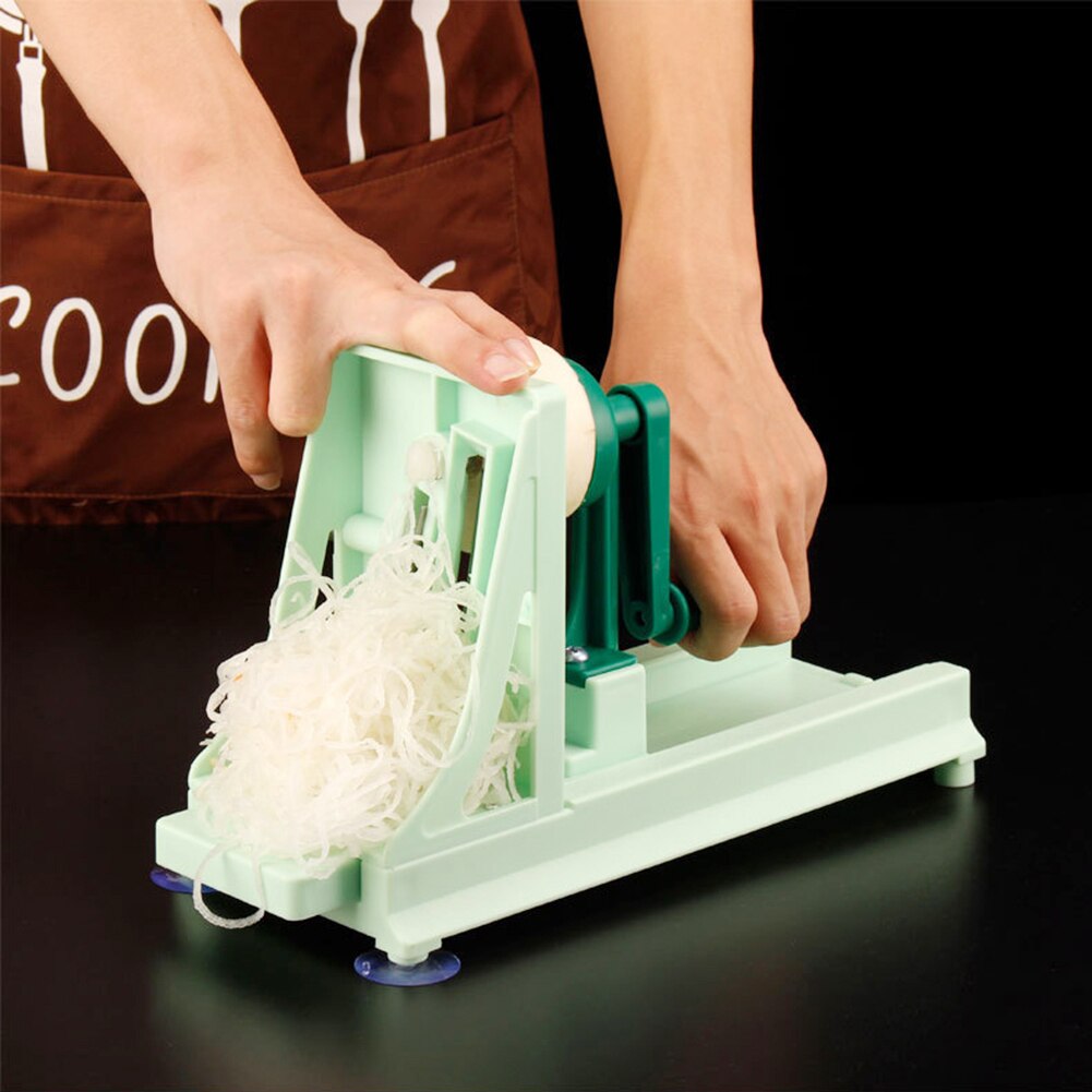 Voedsel Spiral Slicer Rasp Multifunctionele Handleiding Groentesnijder Potato Cutter Slicer Keuken Accessoires Keuken Gereedschap