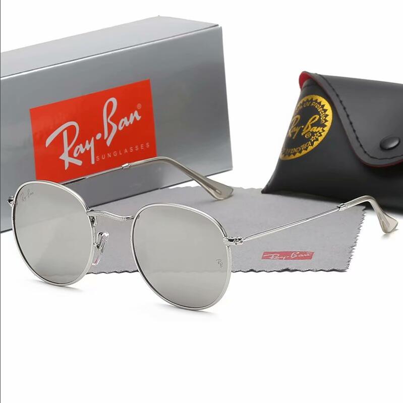 Rayban-frete grátis 2020 novas chegadas para homens mulher caminhadas eyewear marca de alta qualidade sunglasse outdoor glasse rb3447