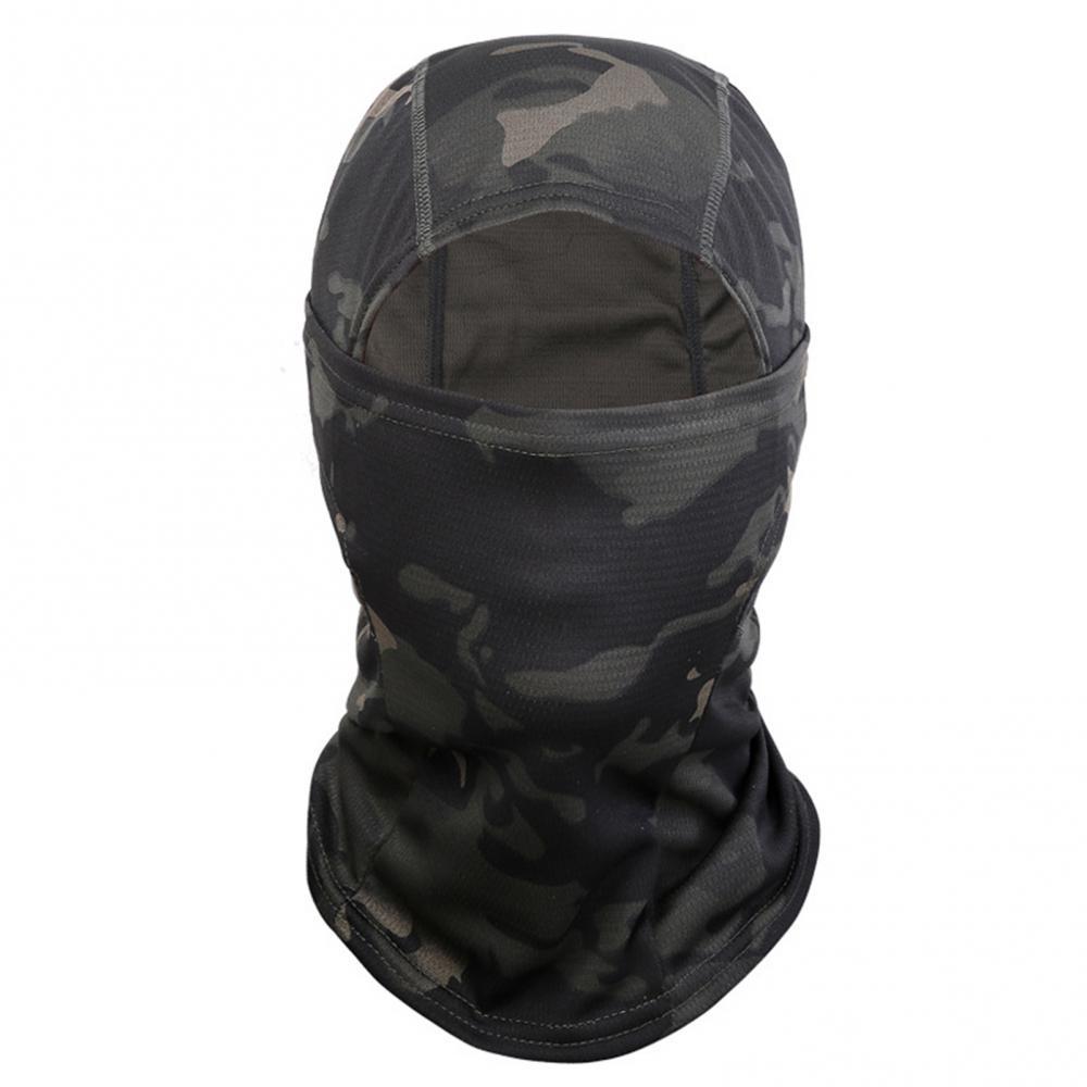 Fietsen Gezichtsmasker Unisex Winter Bivakmuts Gezicht Cover Hoed Voor Skiën Snowboarden Motorrijden Балаклава Ski Masker Survival: Black Camouflage
