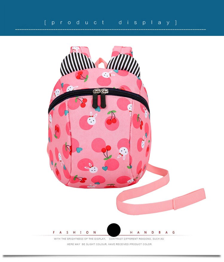 Bébé sécurité harnais laisses sac à dos enfant en bas âge marche sécurité Anti-perte sangle sac réglable mignon dessin animé enfants cartable