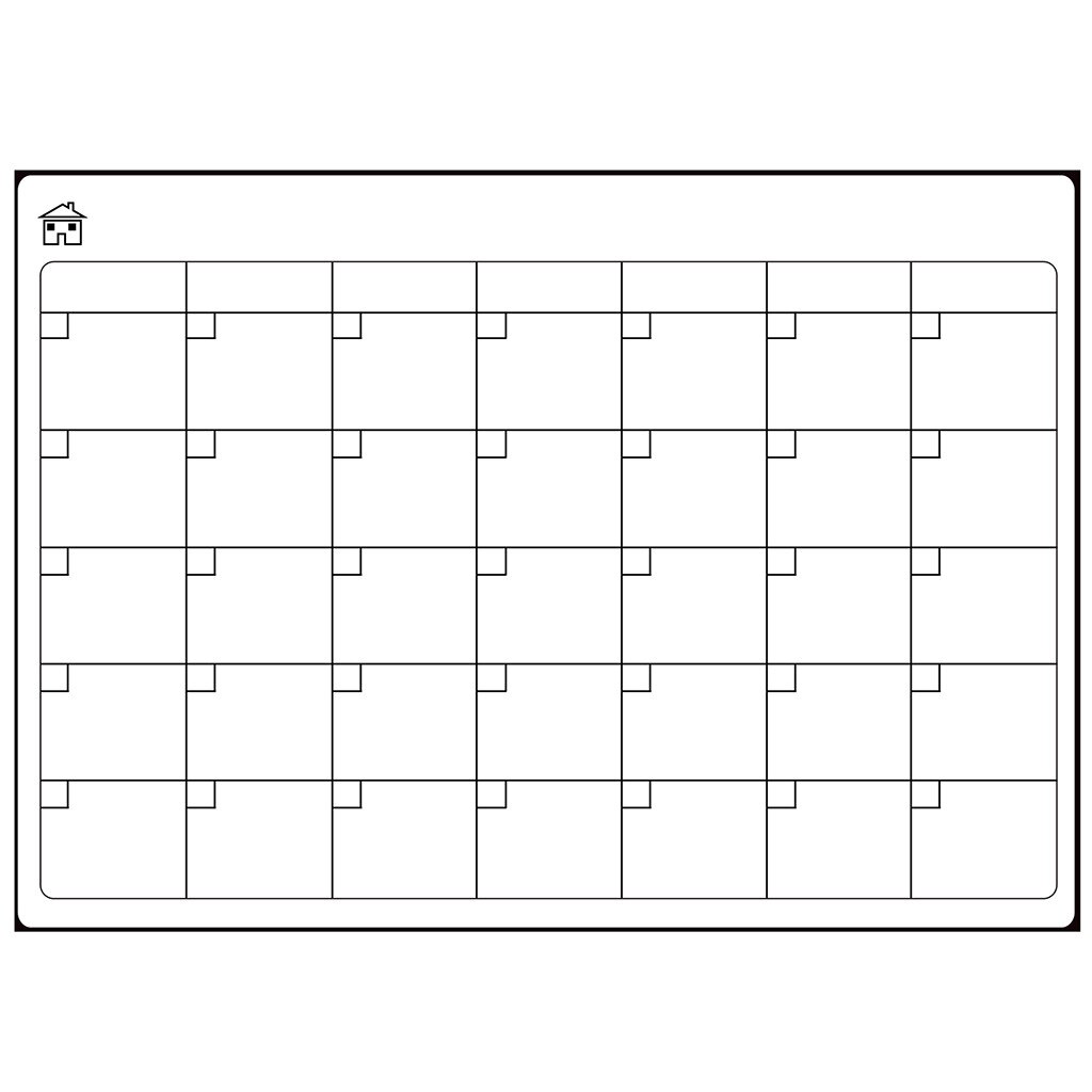 Calendar stickers Refrigerator stickers message Magnetic soft whiteboard foldable magnetic soft whiteboard plan table office: F