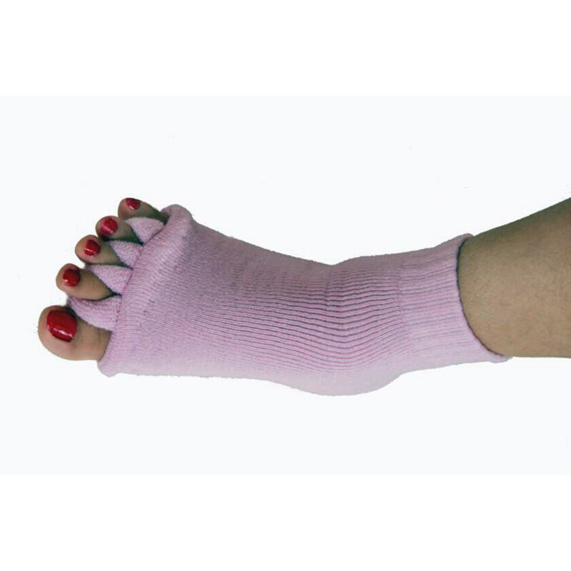 Cykelstrumpor femtå strumpa ortos separatorer för tårna bunion corrector ortopedisk hallux valgus korrigering hållning