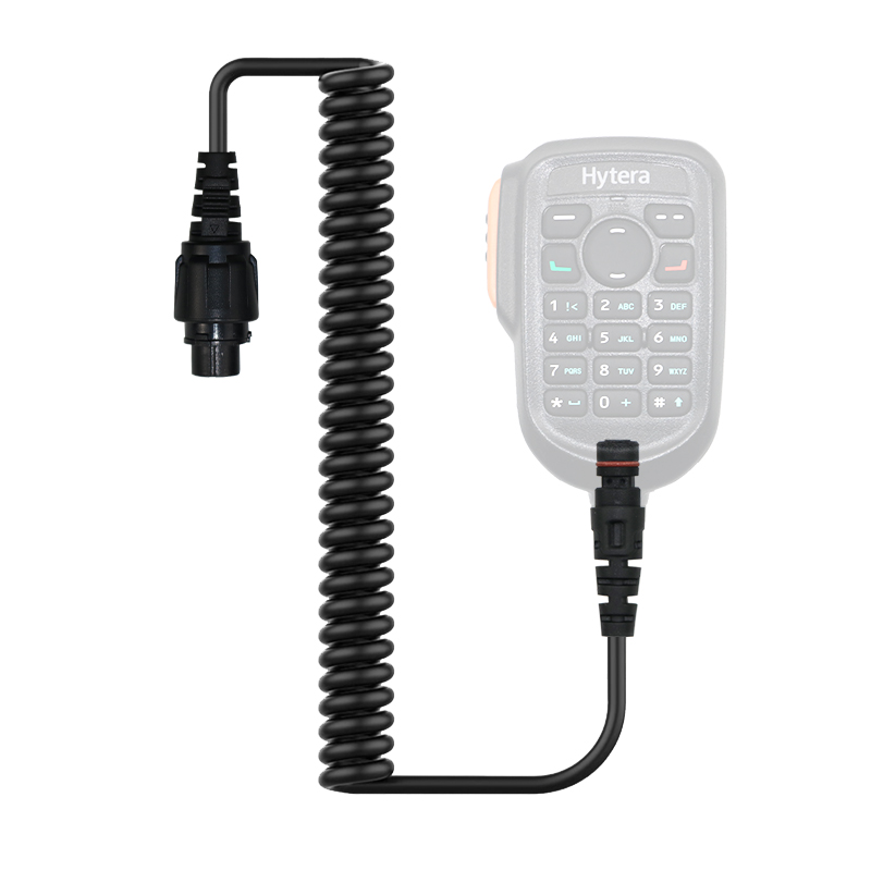 SM19A1 is suitable for Hytera walkie talkie hand microphone cable replacement, microphone cable replacement: Default Title