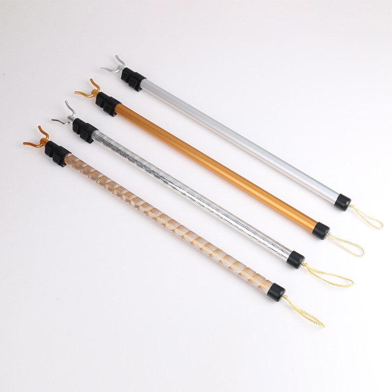 Balkon Vork Staaf Kleerhanger Staaf Telescopische Stang Drogen Staaf Vork Kleren Staaf Ruimtebesparend Kleerhanger Droogrekken