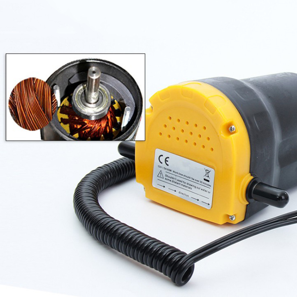 Car Engine Oil Pump Extractor Scavenge Exchange Transfer Pump Suction Transfer Pump + Tubes For Auto Car Boat #LR2