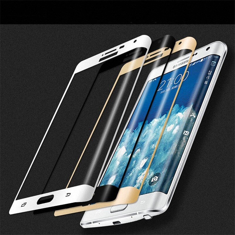 3D 9H Full Coverage Tempered Glass Screen Protector For Samsung Galaxy Note Edge/N915 N9150 N915FY N915A 5.6&quot; Glass CASE Film