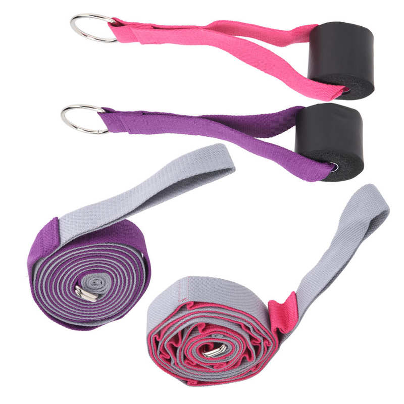 Yoga Pilates Bänder Beine dehnen Gürtel tanzen ziehen Band Ein Wort Pferd Trainer