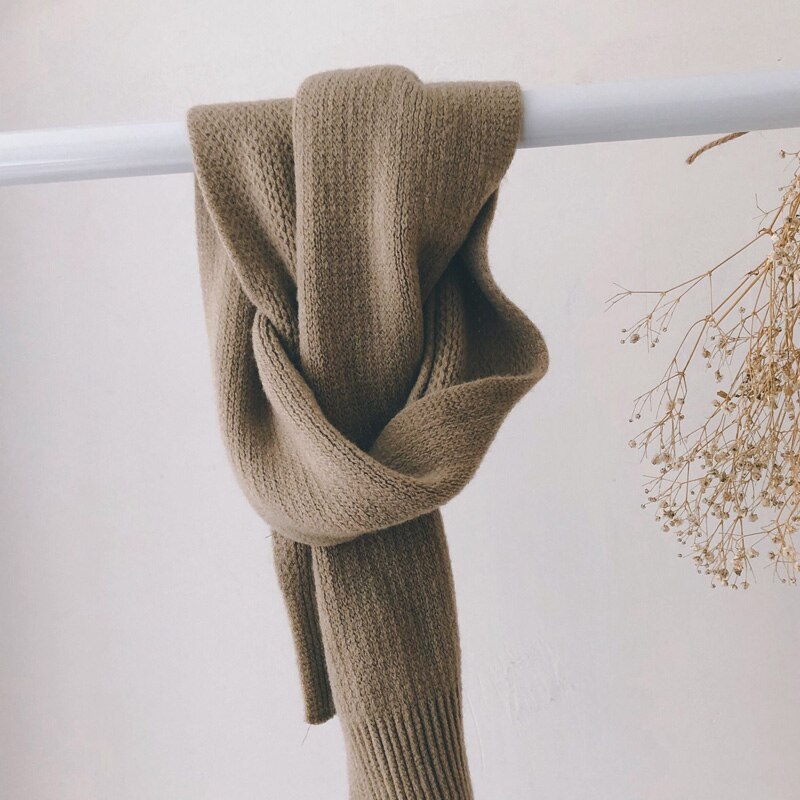 automne nouveauté garçons et filles bonbons couleur écharpe coréenne bébé garçon écharpes