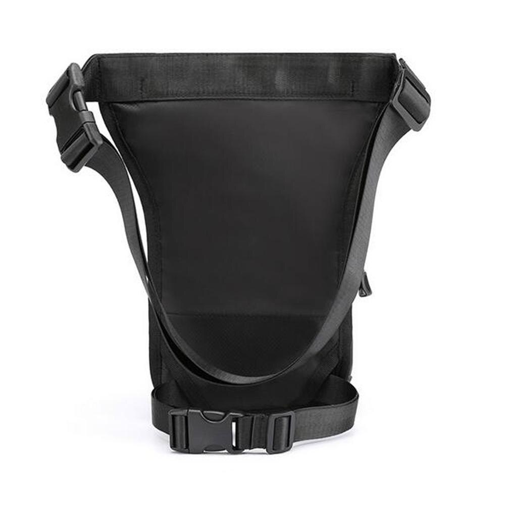 La pierna BagNylons bolsa cartuchera hombres cinturón de cadera Bum riñonera bolso de hombro tipo bandolera para viajes Casual de motocicleta ciclismo bolsa