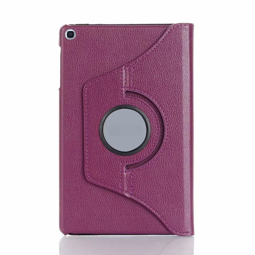 Coque for Samsung Galaxy Tab A 8.0 SM-T290 T295 T297 Case 360 Rotation Smart PU Case for Samsung Tab A 8.0 T290 Cover: Purple