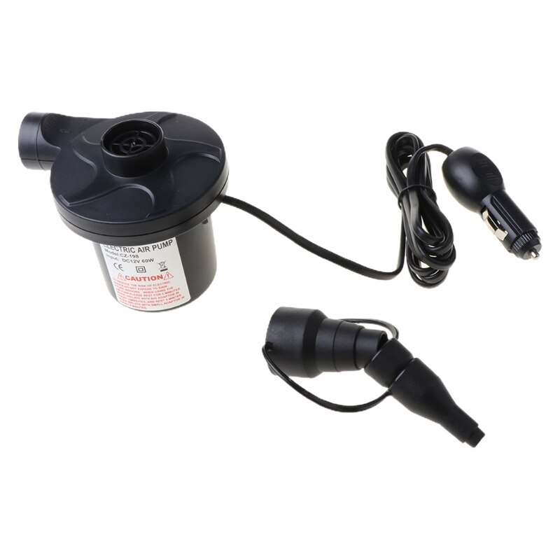 Electric Air Pump Portable Air Mattress Pump Inflator Deflator For Inflatables QXNA