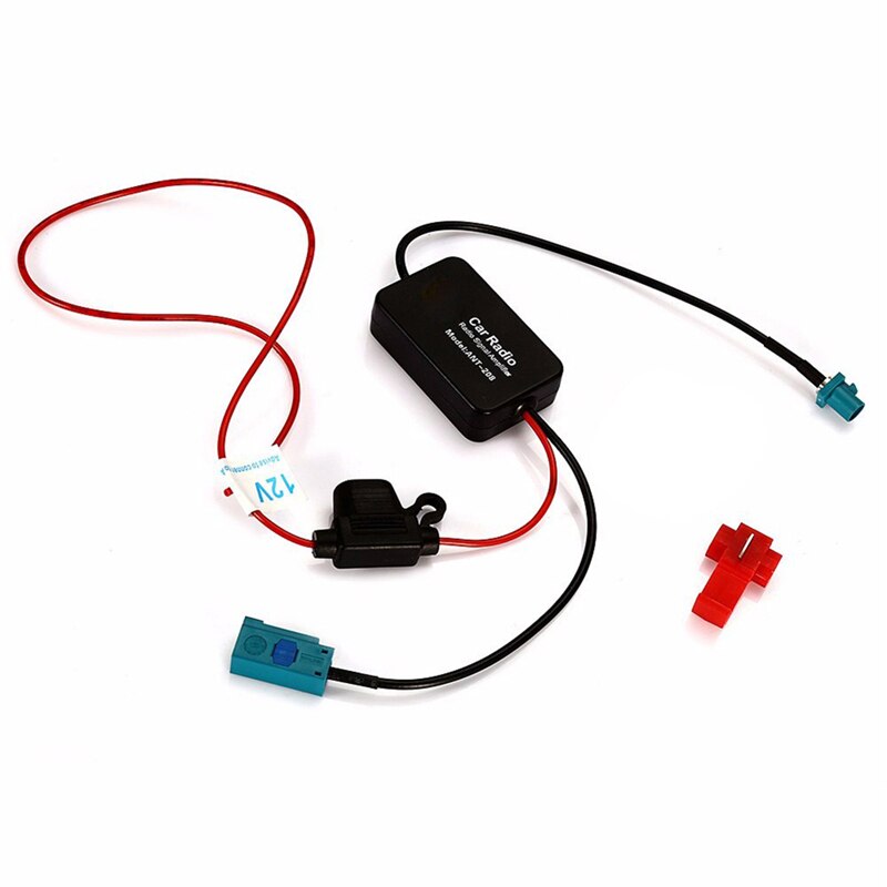 Car Radio Signal Amplifier With Fakra Ii Interface Car Radio Booster Fm Signal Amplifier