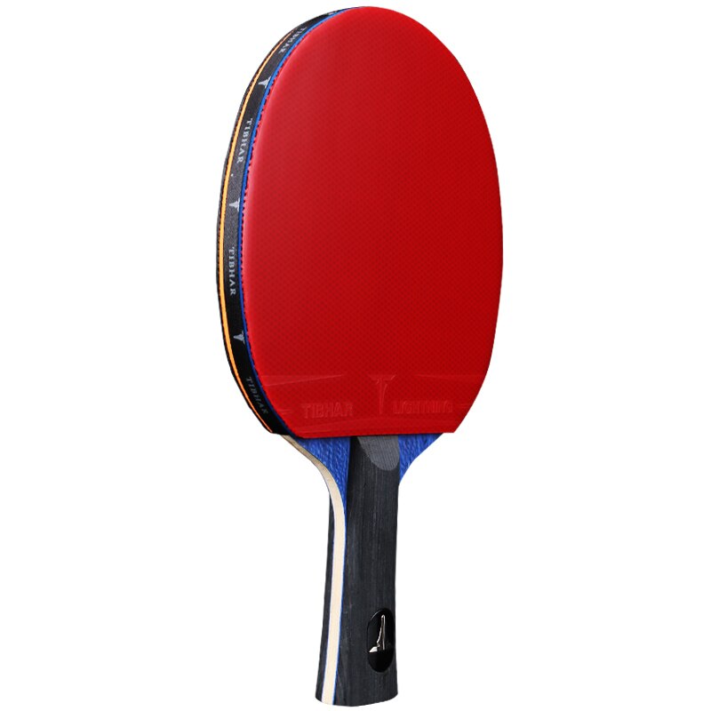 TIBHAR Table Tennis Racket 7 Star High Sticky Rubber Ping Pong Rackets Pimples-in Pingpong Bat Paddle with Random Color Bag