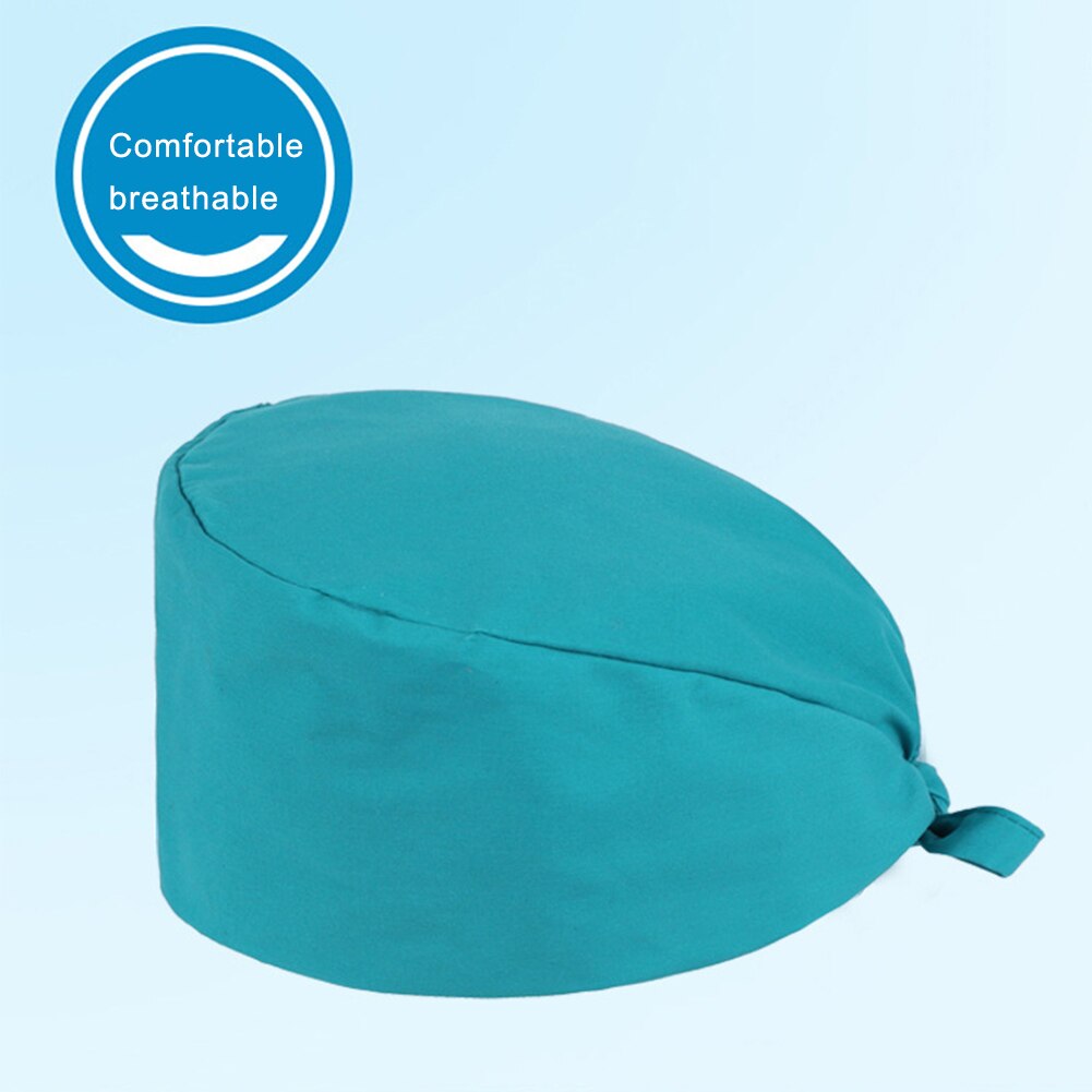 Chapeau de protection pour médecin infirmière | Casquette de sécurité élastique pour dentiste, uniforme d'allaitement, chapeaux de laboratoire et de pharmacie