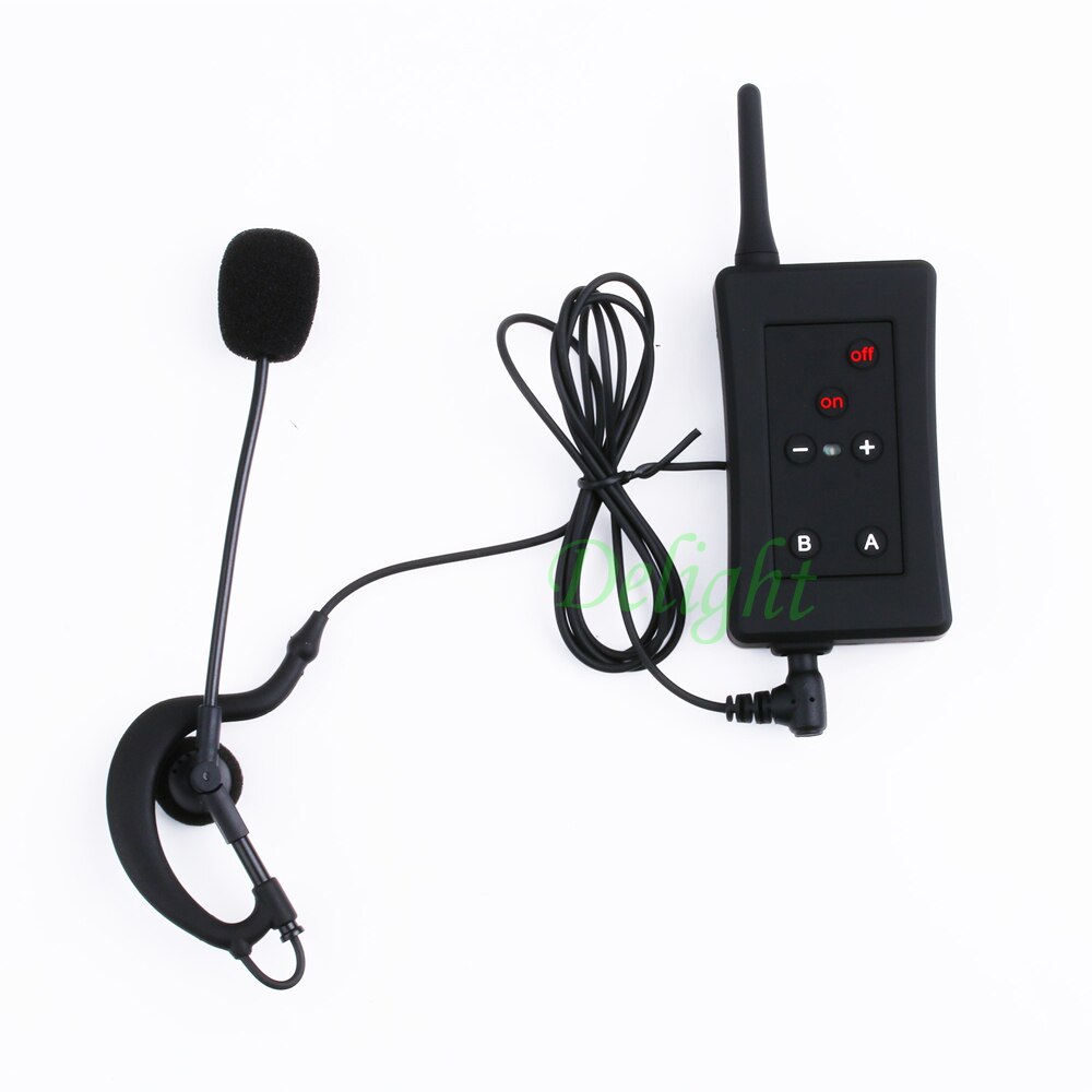 Vnetphone Football Referee Intercom Microphone Headset Earphone and Coach Referee Headphones for V6/V4/FBIM Referee Intercom