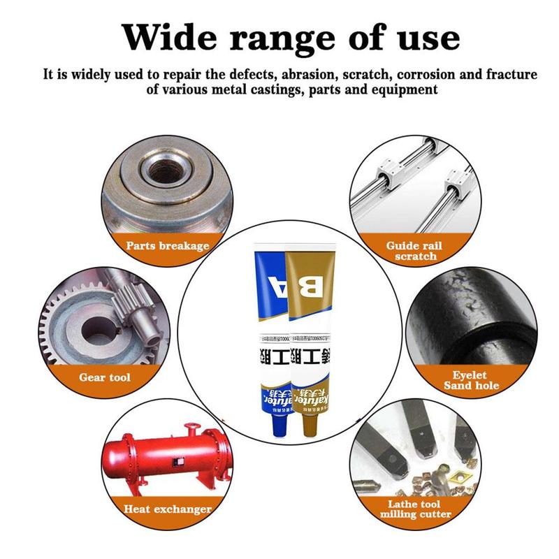 Kafuter AB Roulette Soudure Colle Adhésive Industrielle Agent de Réparation En Métal Coulé En Fonte Trachome Stomatique Craquelé Réparation