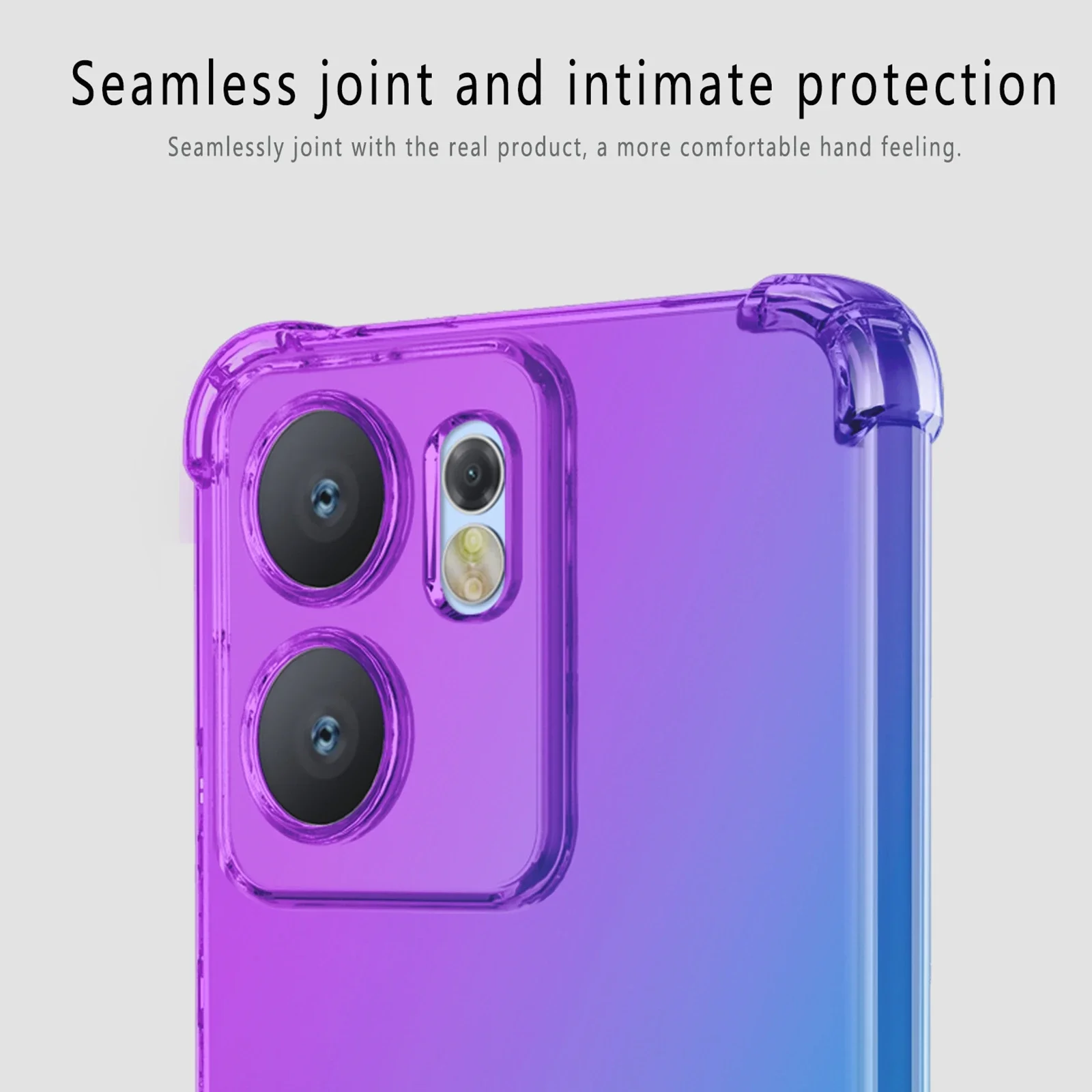 Nueva funda de TPU con Airbag degradado para OPPO Reno 14 13 Pro 14F 13F 13FS 5G, funda protectora a prueba de golpes, Fundas Coque Capa