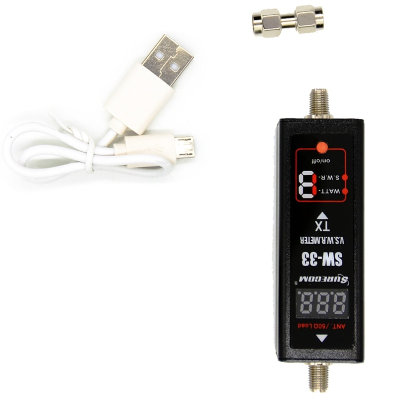 SW-33 MarkII 125-520 Mhz Mini Digital VHF/UHF Powe... – Grandado
