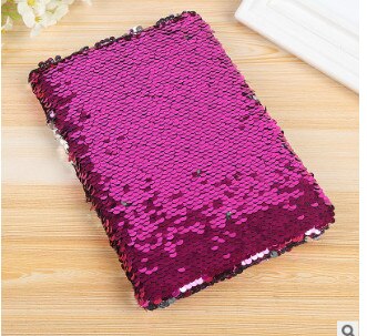 Reversible Sequin Journal Diary Magic A6 Note book Writing Book for Kids US: D