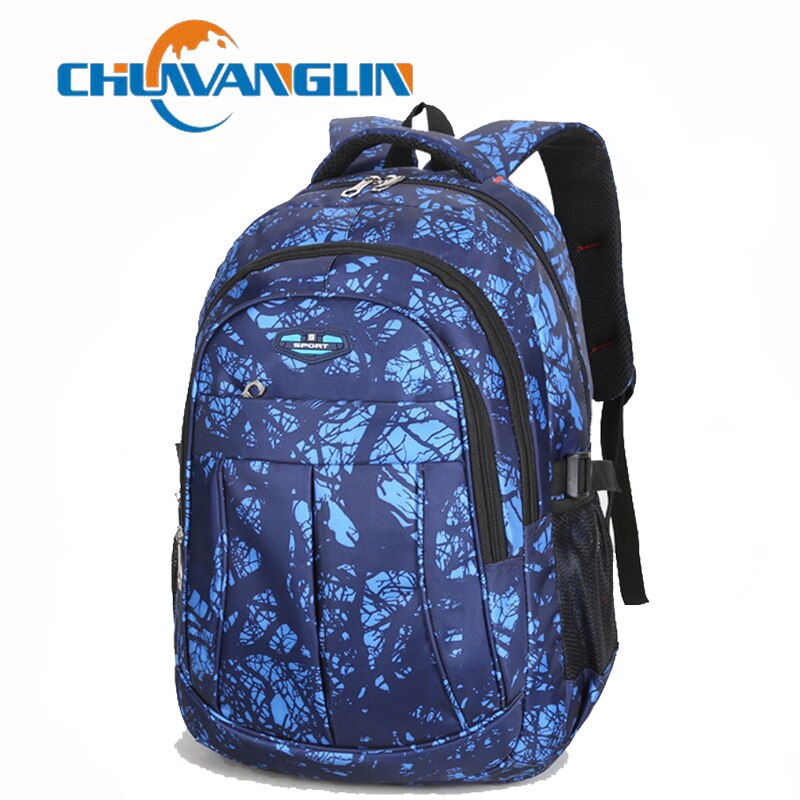 Chuwanglin Camouflage Hommes sacs à dos en plein air voyage sac à dos sac étanche pour ordinateur portable décontracté école sacs bolsa feminina mochila