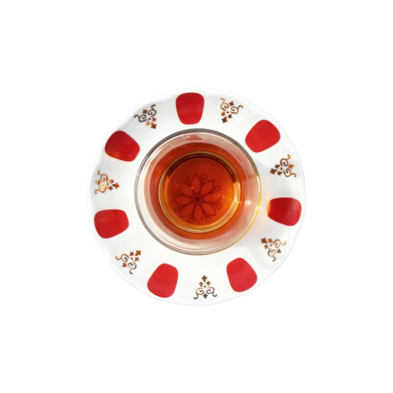 Turco popolare Classico a forma di Tulipano Tazza Da Tè