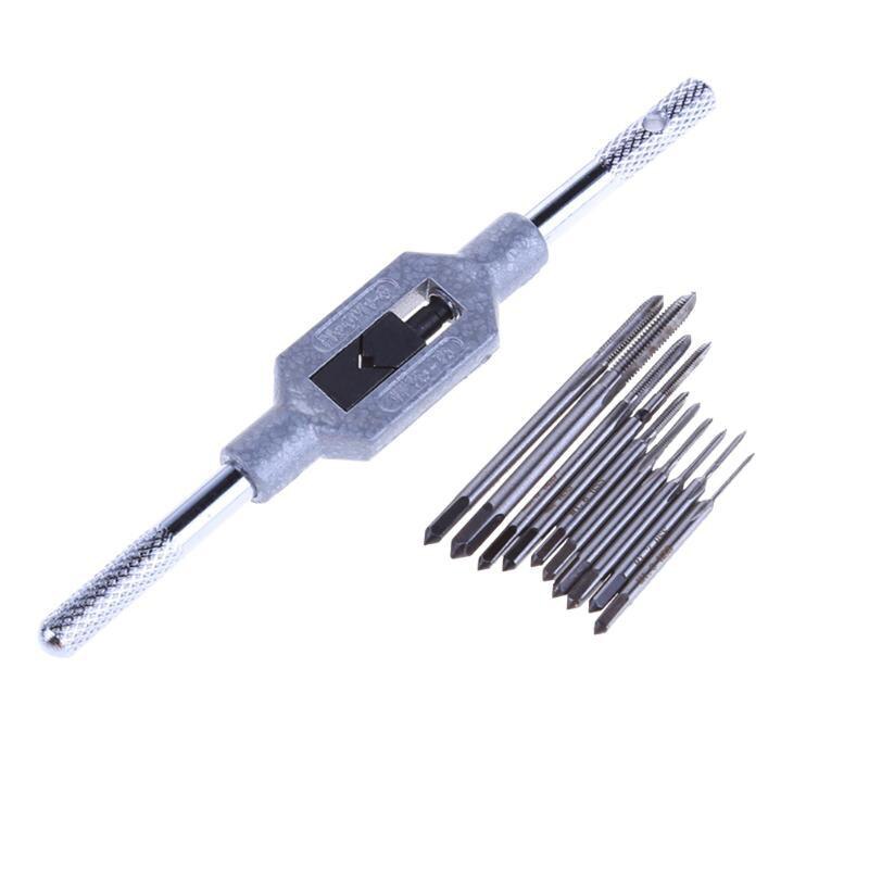1 Set Mini Screw Tap Hand Thread Wire Tapping Threading Portable Attack Tool --M25